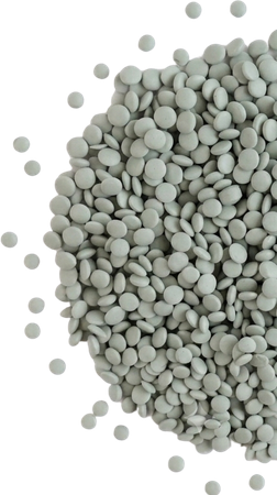 Natural-shade rLDPE / rLLDPE granules
